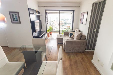 Sala de apartamento à venda com 3 quartos, 70m² em Vila Regente Feijó, São Paulo