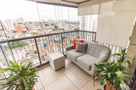 Varanda de apartamento à venda com 3 quartos, 70m² em Vila Regente Feijó, São Paulo