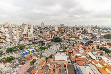 Varanda - Vista de apartamento à venda com 3 quartos, 70m² em Vila Regente Feijó, São Paulo
