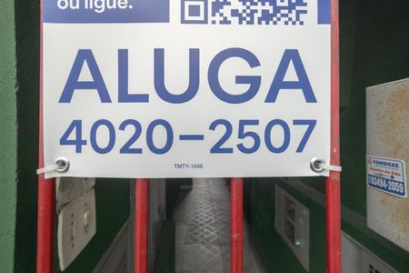 Casa para alugar com 25m², 1 quarto e sem vagaPlaca instalada