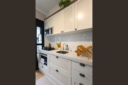 Apartamento à venda com 37m², 2 quartos e 1 vagaCozinha