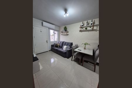 Sala de apartamento à venda com 1 quarto, 50m² em Hípica, Porto Alegre
