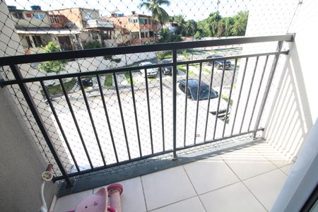 Sala - Varanda de apartamento à venda com 2 quartos, 44m² em Jacarepaguá, Rio de Janeiro