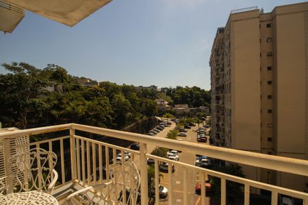 Varanda da Sala de apartamento para alugar com 3 quartos, 73m² em Maria Paula, Niterói