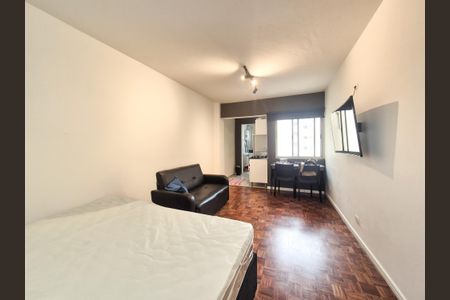 Sala/Quarto de apartamento para alugar com 1 quarto, 28m² em Consolação, São Paulo