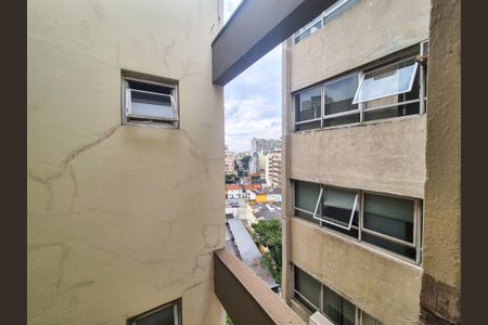 Vista do Quarto de apartamento para alugar com 1 quarto, 28m² em Consolação, São Paulo