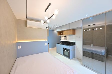 Studio para alugar com 43m², 1 quarto e sem vagaSala/Quarto