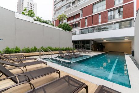 Studio para alugar com 43m², 1 quarto e sem vagaPiscina