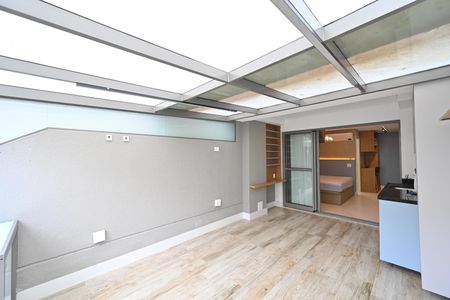 Studio para alugar com 43m², 1 quarto e sem vagaTerraço