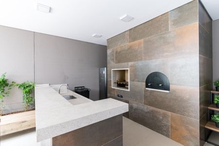 Studio para alugar com 43m², 1 quarto e sem vagaChurrasqueira