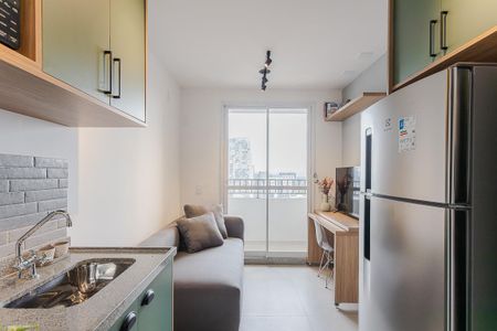 Sala de apartamento à venda com 1 quarto, 25m² em Pinheiros, São Paulo