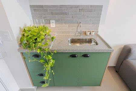 Apartamento à venda com 25m², 1 quarto e sem vaga Apartamento à venda com 25m², 1 quarto e sem vagaCozinha