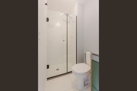 Apartamento à venda com 25m², 1 quarto e sem vaga Apartamento à venda com 25m², 1 quarto e sem vagaBanheiro da Suíte