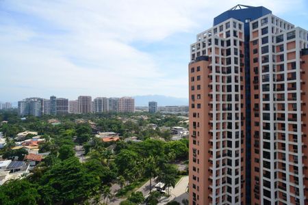 Varanda de kitnet/studio para alugar com 1 quarto, 40m² em Barra da Tijuca, Rio de Janeiro