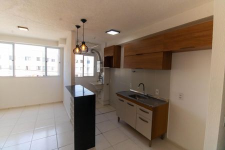 Apartamento para alugar com 42m², 2 quartos e 1 vagaCozinha e Área de Serviço