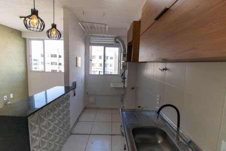 Apartamento para alugar com 42m², 2 quartos e 1 vagaCozinha e Área de Serviço