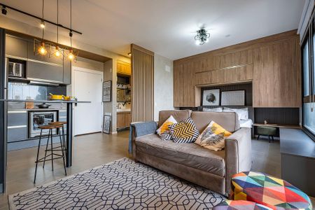 Studio para alugar com 47m², 1 quarto e sem vaga Studio para alugar com 47m², 1 quarto e sem vagaStudio