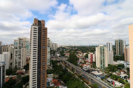 Studio para alugar com 39m², 1 quarto e sem vagaVaranda