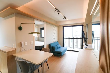 Studio para alugar com 39m², 1 quarto e sem vagaSala / Cozinha / Escritório