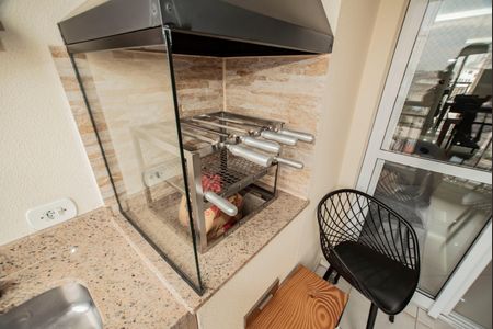 Varanda gourmet - Churrasqueira de apartamento para alugar com 2 quartos, 62m² em Vila da Saúde, São Paulo