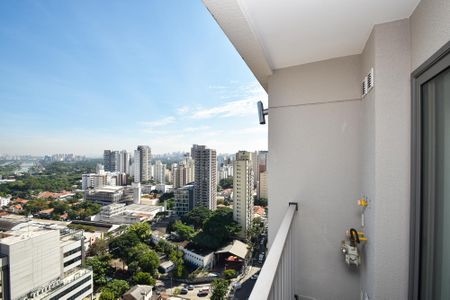 Studio à venda com 27m², 1 quarto e sem vagavaranda Sala