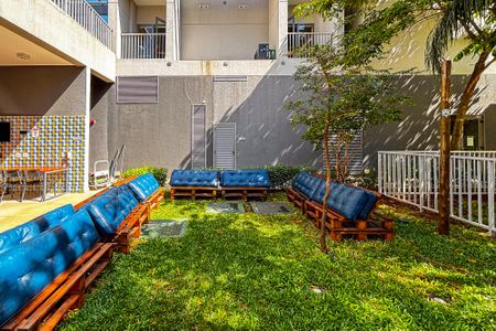 Studio à venda com 27m², 1 quarto e sem vagaarea verde comum