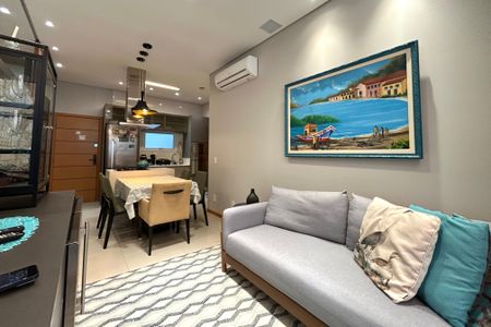 Sala  de apartamento para alugar com 2 quartos, 69m² em Lagoa Pequena, Florianópolis