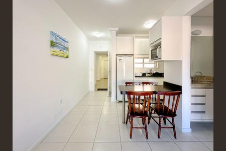 Sala de Jantar de apartamento para alugar com 1 quarto, 50m² em Canasvieiras, Florianópolis
