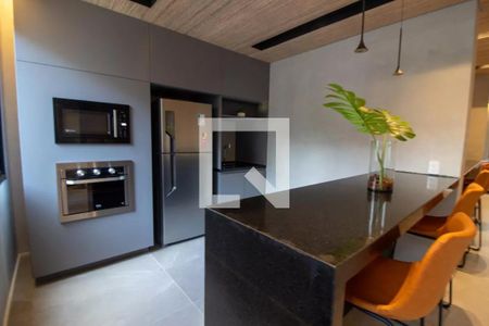 Apartamento para alugar com 34m², 2 quartos e sem vagaÁrea comum - Salão de festas