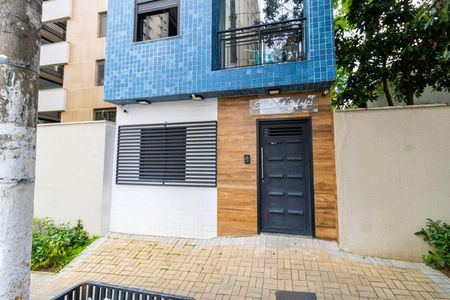 Apartamento para alugar com 43m², 1 quarto e sem vagaFachada e portaria