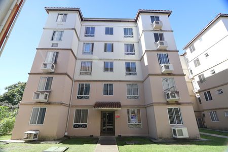 Apartamento para alugar com 48m², 2 quartos e 1 vagaFachada do bloco/Placa