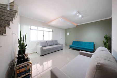 Sala de casa de condomínio para alugar com 3 quartos, 125m² em Penha de França, São Paulo