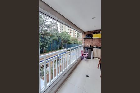 Varanda da Sala de apartamento à venda com 2 quartos, 63m² em Vila Mariana, São Paulo
