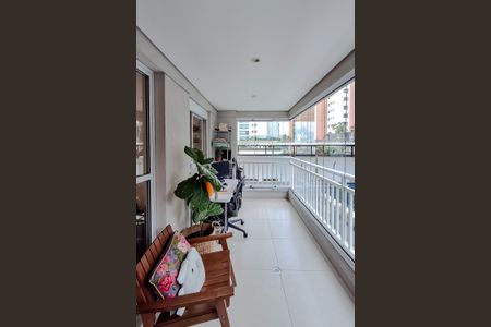 Varanda da Sala de apartamento à venda com 2 quartos, 63m² em Vila Mariana, São Paulo
