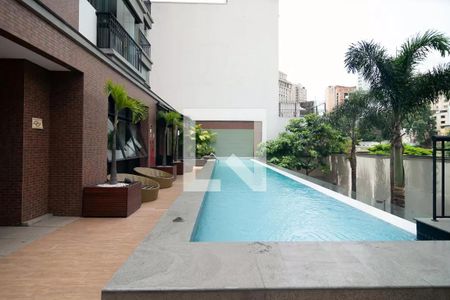Apartamento para alugar com 41m², 1 quarto e 1 vaga Apartamento para alugar com 41m², 1 quarto e 1 vagaÁrea comum - Piscina