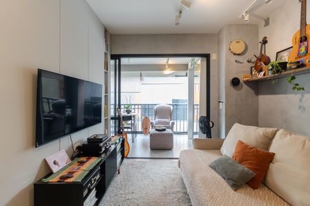 Sala de apartamento para alugar com 1 quarto, 41m² em Bela Vista, São Paulo