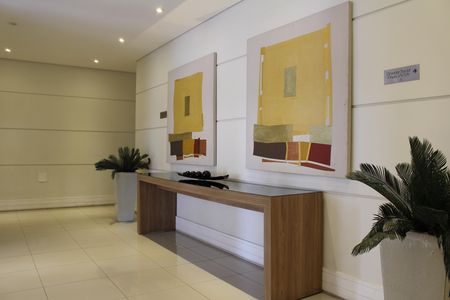 Apartamento à venda com 98m², 3 quartos e 2 vagasHall social