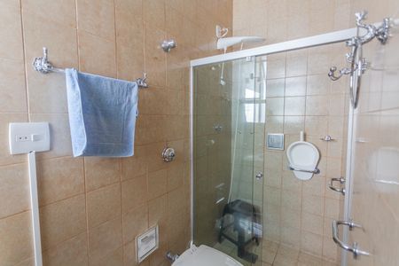 Banheiro da Suíte de apartamento à venda com 4 quartos, 140m² em Vila Paris, Belo Horizonte