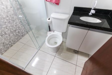 Casa de condomínio à venda com 94m², 2 quartos e 2 vagas Casa de condomínio à venda com 94m², 2 quartos e 2 vagasBanheiro da Suíte 2