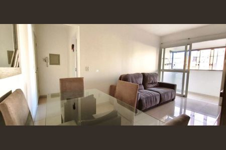 Sala de apartamento para alugar com 2 quartos, 60m² em Harmonia, Canoas