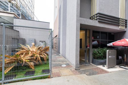 Apartamento para alugar com 30m², 1 quarto e sem vagaFachada e portaria