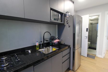 Apartamento à venda com 37m², 2 quartos e 1 vagaCozinha e Área de Serviço