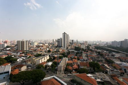 Vista da Varanda gourmet de apartamento à venda com 2 quartos, 64m² em Chácara Seis de Outubro, São Paulo