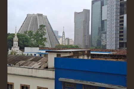 Vista  de apartamento à venda com 1 quarto, 35m² em Centro, Rio de Janeiro
