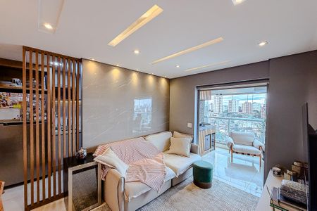 Sala de apartamento à venda com 1 quarto, 64m² em Jardim da Gloria, São Paulo