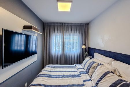 Apartamento à venda com 64m², 1 quarto e 2 vagas Apartamento à venda com 64m², 1 quarto e 2 vagasQuarto 1 - Suíte
