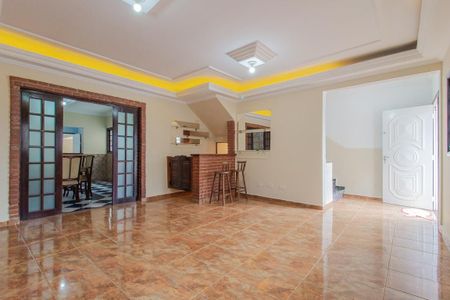 Sala de casa para alugar com 3 quartos, 247m² em Jardim Estrela, Mauá
