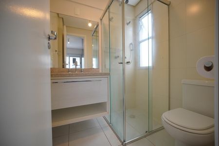 Apartamento para alugar com 80m², 2 quartos e 1 vagaBanheiro da Suíte