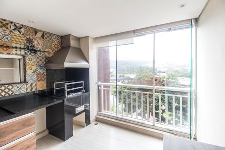 Varanda gourmet de apartamento à venda com 3 quartos, 96m² em Centro de Apoio I (alphaville), Santana de Parnaíba
