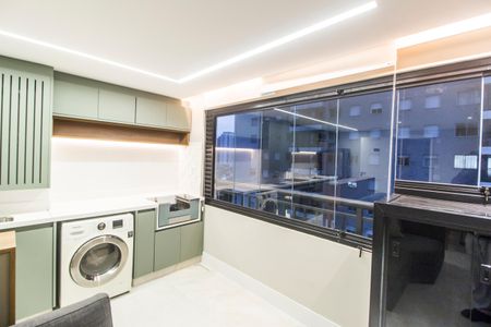 Varanda gourmet de apartamento para alugar com 2 quartos, 60m² em Vila Militar, Barueri